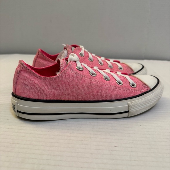 Converse All Star Pink Low Top Sneakers-Unisex - Picture 6 of 11